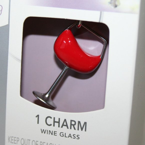 Yankee Candle Other - Yankee Candle Wine Glass Charm Charming Scents Car Air Freshener Decor
